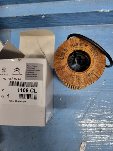 GENUINE NEW CITROEN / Peugeot Most Petrol Models Oil Filter 1109Cl £5. ...