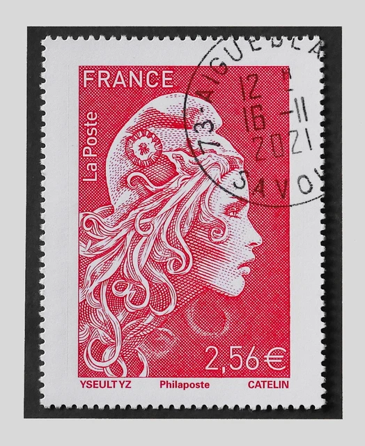 TIMBRE FRANCE YT n° 4227 oblitéré - type MARIANNE de BEAUJARD à 5 cts