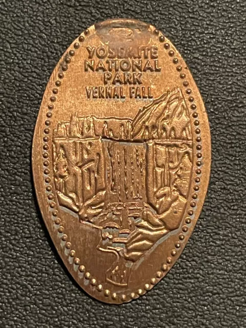 Yosemite National Park Vernal Fall Elongated Penny