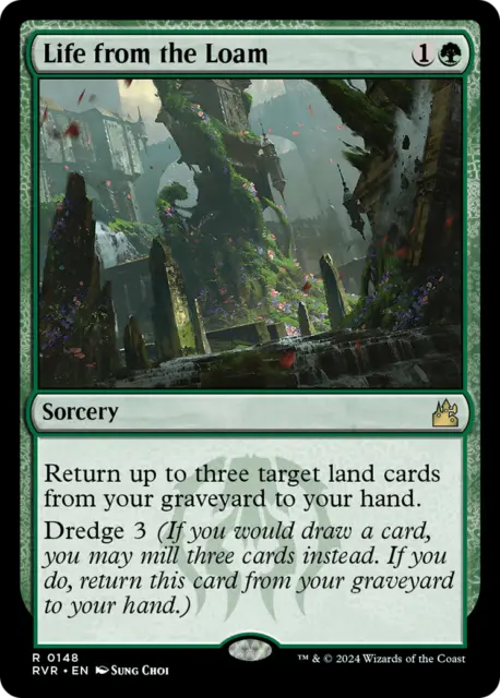 MTG Life from the Loam [Ravnica Remastered, Near Mint]