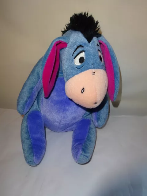 Brand New (With Tags) Cute Sitting  Eeyore  Soft Toy - Disney  Winnie The Pooh