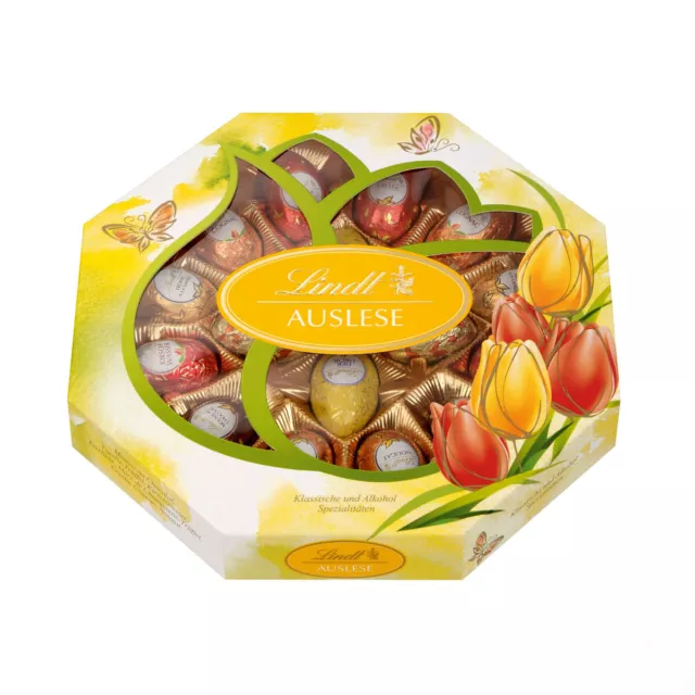 Lindt Klassische Auslese gefüllte Schoko Ostereier Pralinen 288g