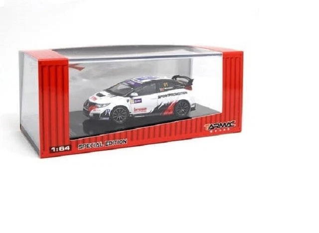 Miniature Honda Civic Type R (FK8) #01 - Échelle 1:64 Tarmac Works, Livrée EVA RT Test, Neuve