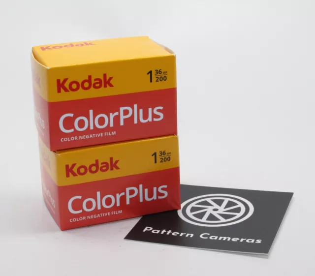 Two Kodak ColorPlus - Color Plus 200 35mm 36 Exposures Colour Films: 72 photos