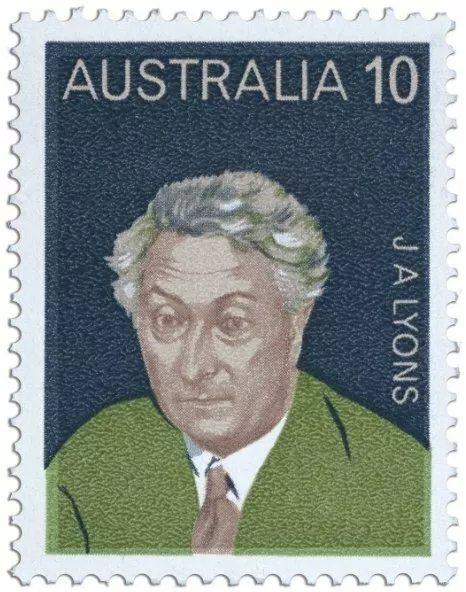 AUSTRALIA - 1975 - Famous Australian -  Prime Minister Joseph Lyons - Sc. #613