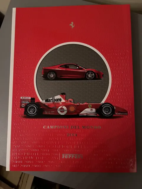 Ferrari 2004 Yearbook Campione Del Mondo Excellent Condition Michael Schumacher