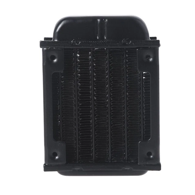 1/4& PURE ALUMINUM 6 Pipe Heat Exchanger Radiator for Computer PC CPU ...