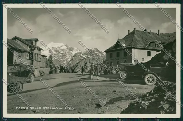 Sondrio Passo Stelvio Foto cartolina QQ7558