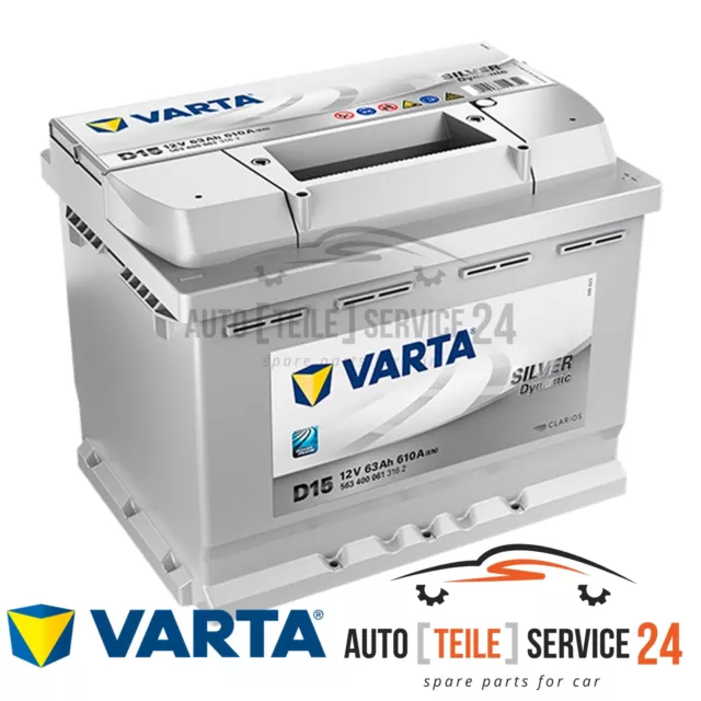 Batteria Avviamento Varta 5634000613162 Silver Dynamic per Audi Bmw Citroën Daf