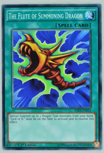 Yugioh! The Flute of Summoning Dragon SDKS-EN023 Common 1st Edition