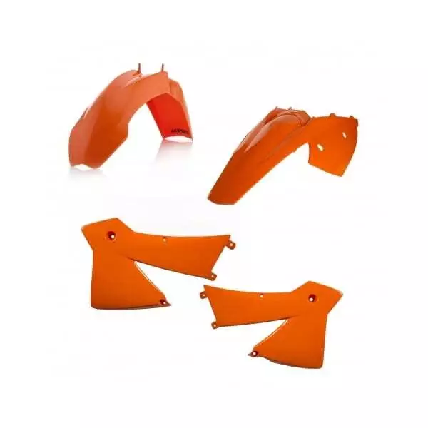 Acerbis Kunststoff-Kit für KTM EXC 125/200/250 & EXC-F 250/400/450/500 2004