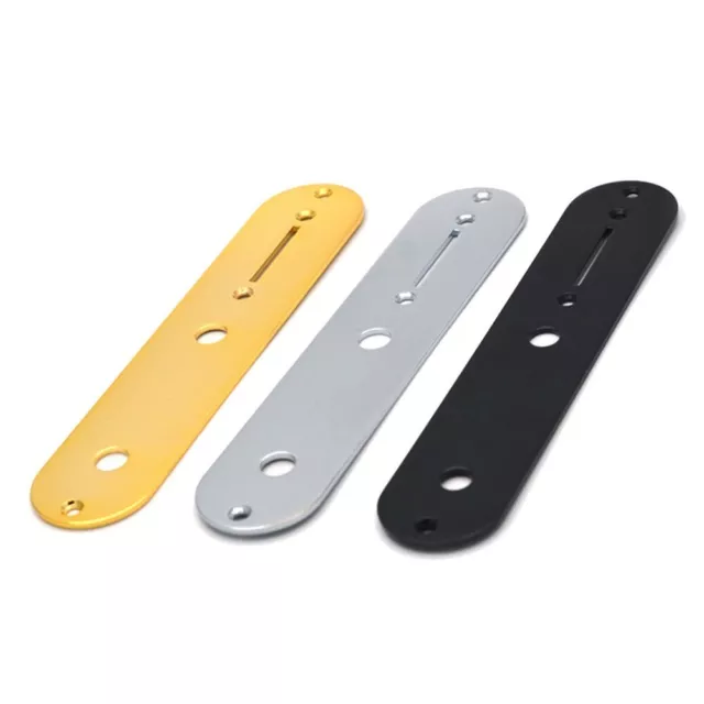1*-Electric Guitar Control Plate For Telecaster Style Guitars,Chrome,Black,Gold
