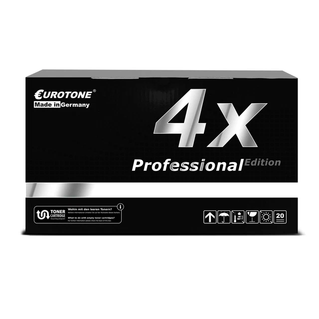 4x Pro Toner Black for Dell 3110-cn 3115-cn