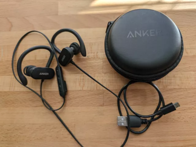 Anker SoundBuds Curve Wireless Bluetooth Earbuds Headphones