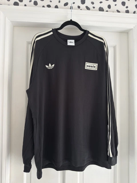Oasis Live '25 Adidas Long Sleeve T 黒 Oasis Live '25 Adidas Long Sleeve T 黒 - メルカリ