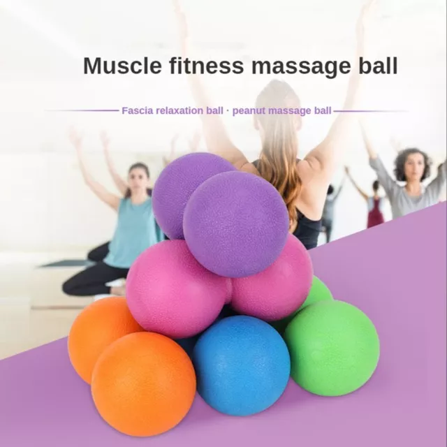 Faszien-Hockey-Ball Massage ball Lacrosse-Massage-Ball Erdnuss-Fitness-Ball