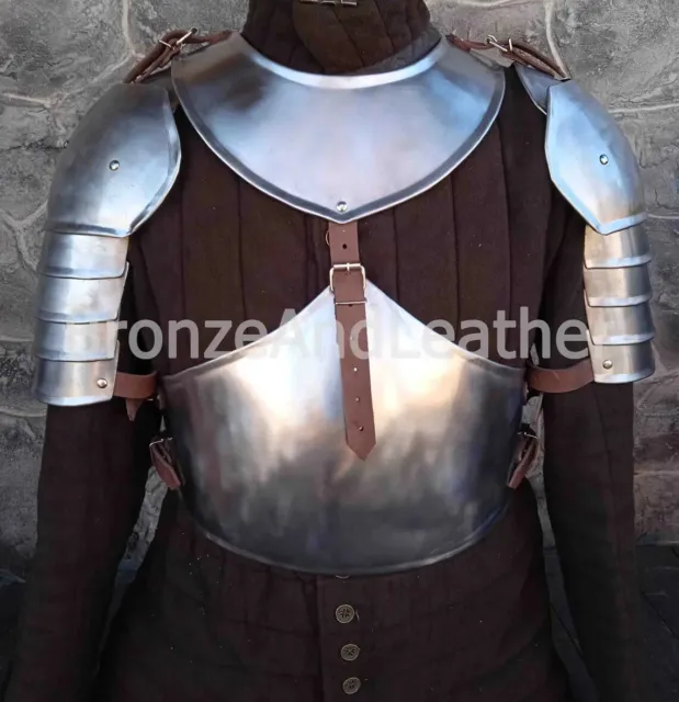 set body armor +pauldrons with gorget