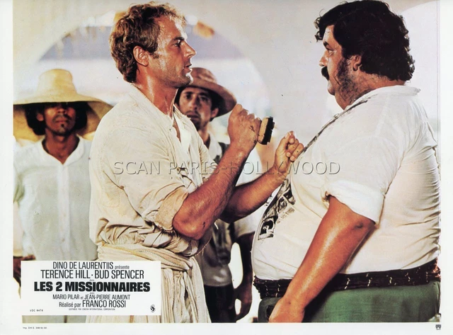Terence Hill  Les Deux Missionnaires 1974 Vintage Lobby Card #7