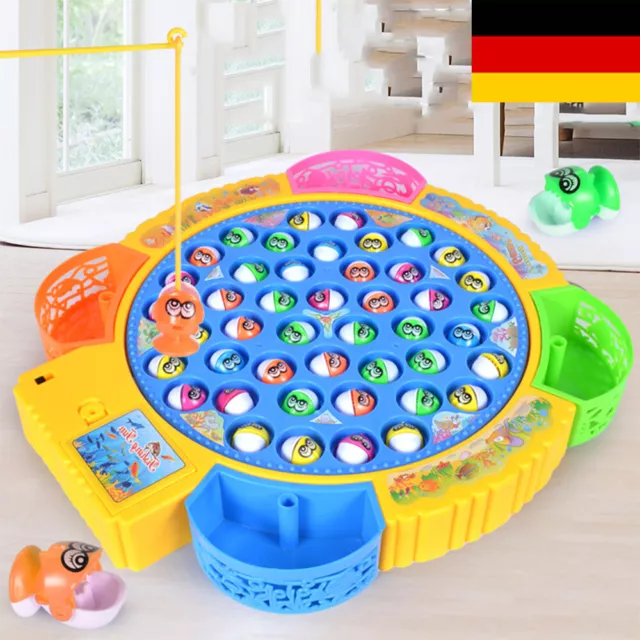 Electric Fishing Game Angelspiel Fische fangen Kinderspielzeug Kinder Geschenk