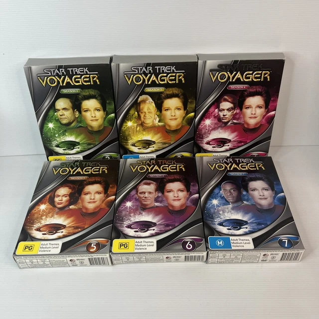 Star Trek Voyager Complete Series 2-7 Seasons 2 3 4 5 6 7 DVD R4 FREE POSTAGE