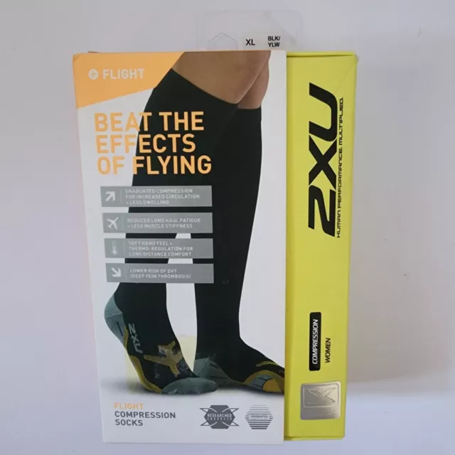 2XU Flight Compression Socks Women's XL