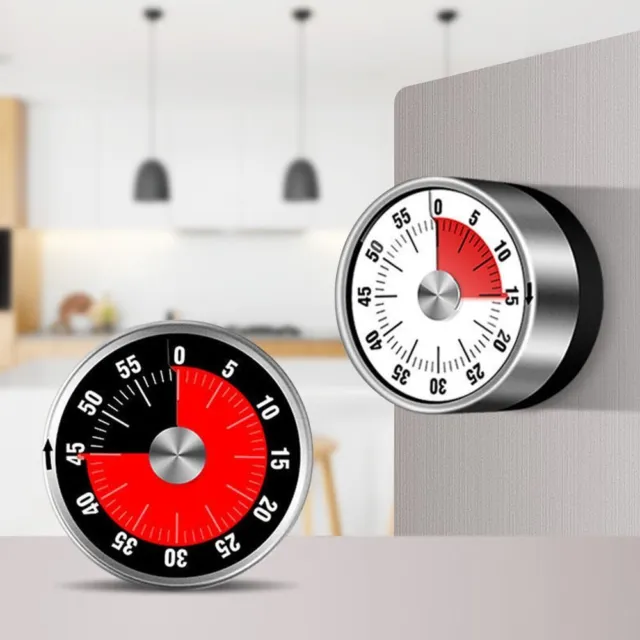 Mechanical Alarm Clock Kitchen Timer Manual Digital Timer Fitness Countdown