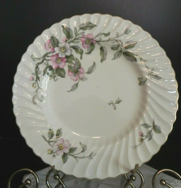 5 Vintage Syracuse Dinner Plate10.25" Apple Blossom