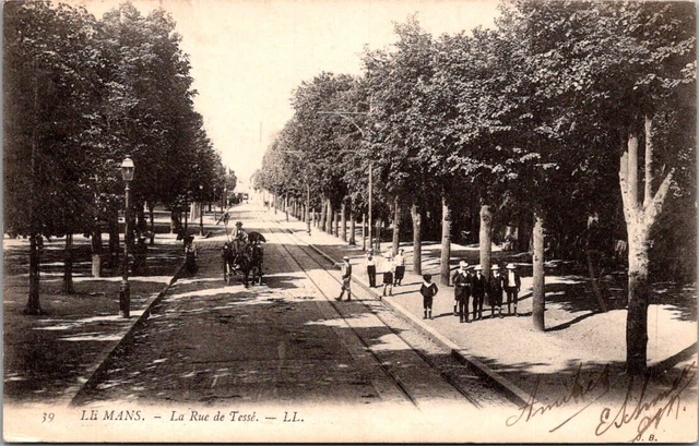 Ancienne Carte Postale CPA 72 Le Mans - Marchand De Marrons - Vieux Métiers 1900