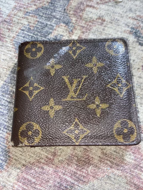 LOUIS VUITTON Monogram Wallet Bi-fold Billets 10 Credit M60883 Men's Browns  JP