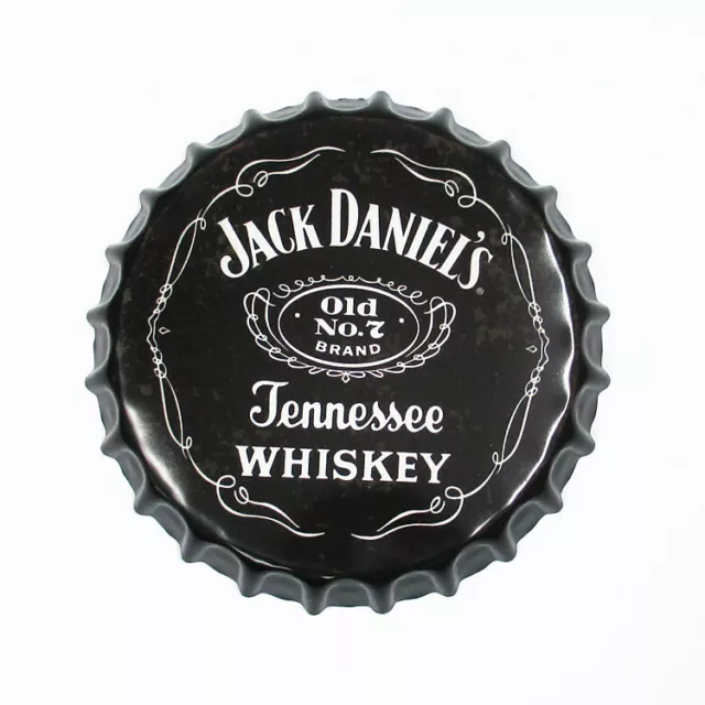 Man Cave Retro Bottle Top Metal Signs 35cm