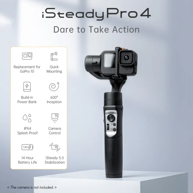 Hohem iSteady Pro 4 3-Axis Gimbal Stabilizer for GoPro 11/10/9/8/7/6/5 DJI Osmo