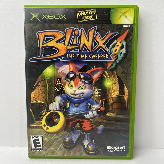 希少 ブリンクス・ザ・タイムスイパー キーホルダー XBOX 2002年 Blinx The Time Sweeper Keychain Figure Microsoft 2002 ‎Xbox