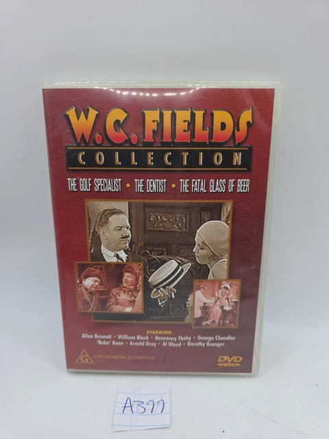 W.C. FIELDS DVD Comedy Collection Volume 2 - 5-Film Box Set $23.48