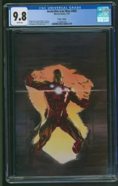 Invincible Iron Man #600 CGC 9.8 Alex Ross 1:100 Virgin Variant