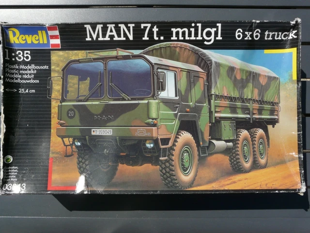 Maquette Camion 1/24 Revell Ref 7505 Schlingmann Unimog RW1