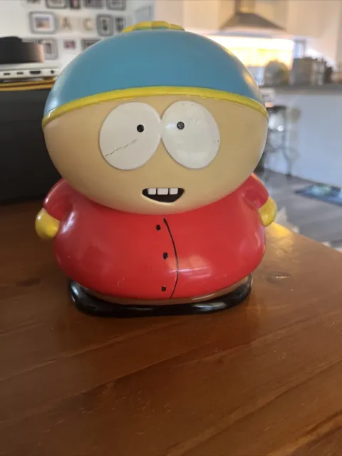 Vintage South Park Eric Cartman Money Swear Box - 1999 Comedy Central - With Lid