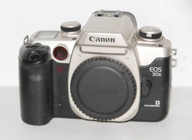 Canon EOS 50E AF Autofokus Spiegelreflexkamera 35 mm nur Gehäuse. Getestet kostenlose Garantie.