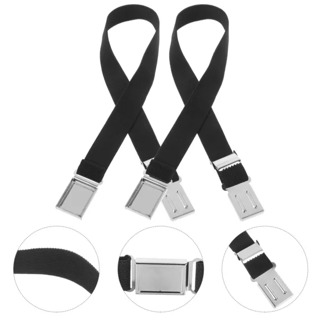 2 Pcs Children's Belt Stretchy Belts Elastic Waist Band Adjustable