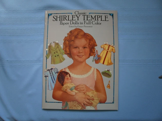 VINTAGE CLASSIC SHIRLEY Temple Paper Dolls In Full Color Edited By 