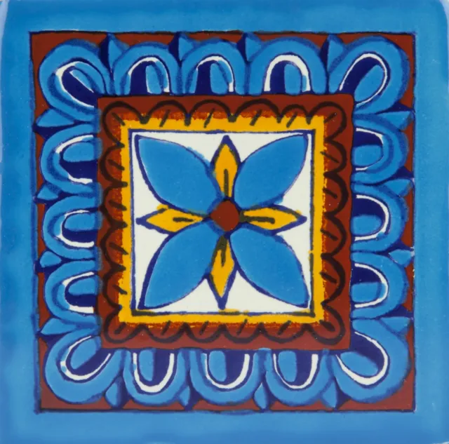 Talavera azulejos 10x10 patchwork un diseño 30 azulejos de cerámica - Chico
