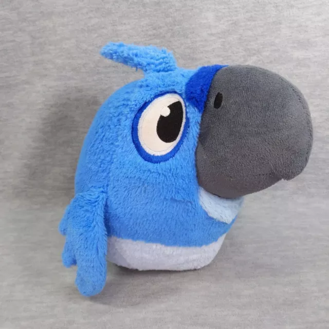 Angry Birds Rio Blue Macaw Parrot 7" Plush Doll Stuffed Animal