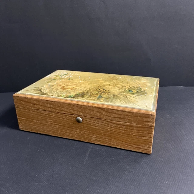 Boîte à Bijoux En Bois En Forme De Cœur à Décorer Soi-même - Coffret Rangement Créatif DIY Pour Petits Objets