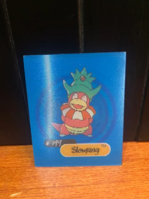 Card 3D Lenticolare Pokemon Yoga 129 Slowpoke/Slowking 2000