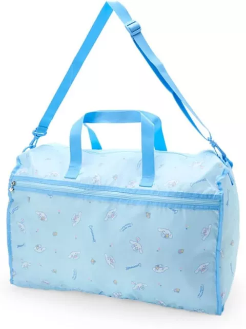 Sanrio Character Cinnamoroll Folding Boston Bag Compact Travel Storage Bag New