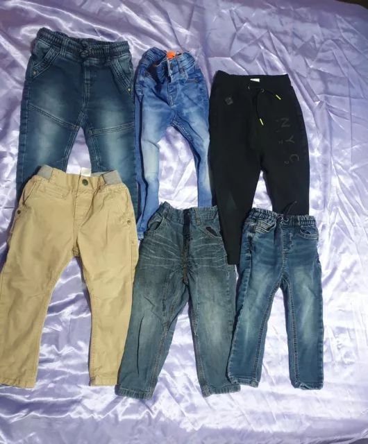 6 x pacchetto jeans ragazzo età successiva 2 o 3 anni