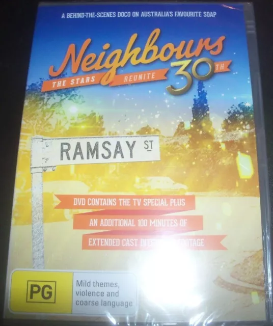 Neighbours TV Series the Stars Reunite 30th (Australia Region 4) DVD - New
