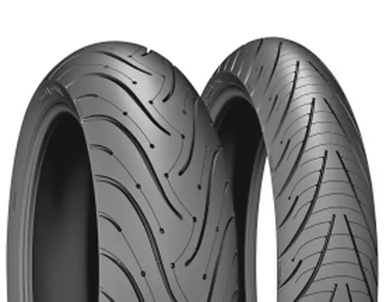 Satz MICHELIN PILOT Road 3 160/60 ZR18 70W + 110/80 ZR18 58W Motorradreifen Set