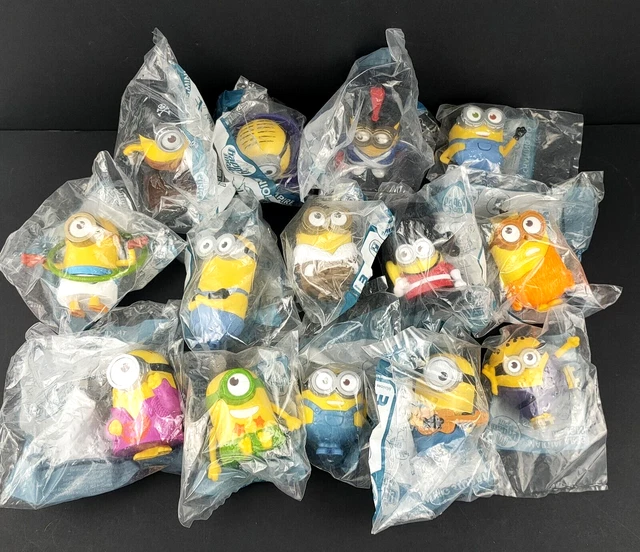 MINIONS Despicable Me McDonald's Happy Meal Sealed Toys 2015 Australia Set of 14