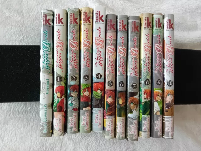 Manga - The ancient magus bride - Lot tomes 1 à 10 + Guide