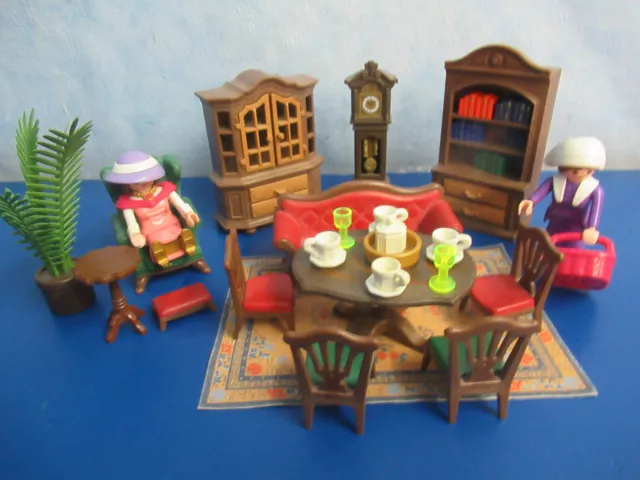 5320 Nostalgie Wohnzimmer  Möbel z 5300 Puppenhaus Playmobil 3720